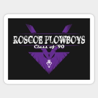 Roscoe Plowboys Class of 90 Sticker